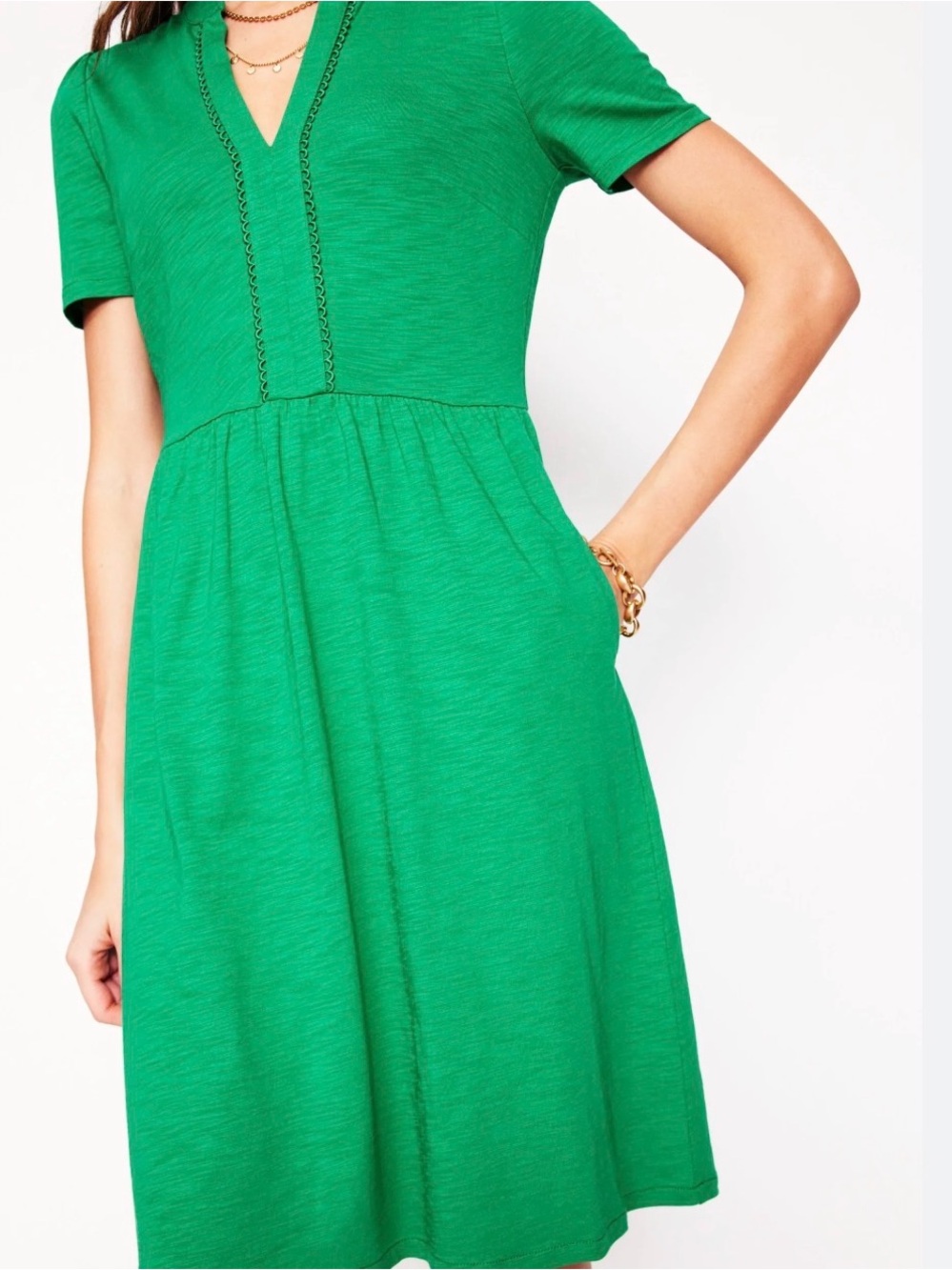 NWT Boden Naomi Short Jersey Dress